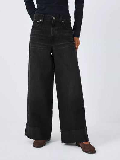 R&B Sofie HR Ankle Wide Leg Cuff in Blair