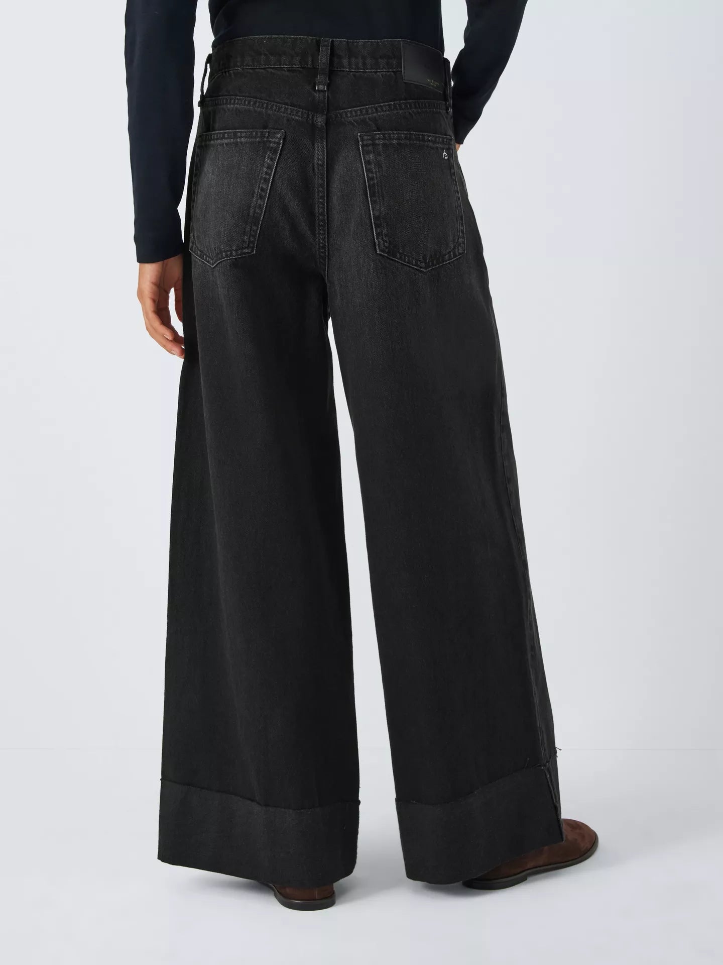 R&B Sofie HR Ankle Wide Leg Cuff in Blair