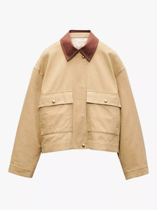 You added <b><u>R&B Nonie Cotton Jacket in Beige</u></b> to your cart.