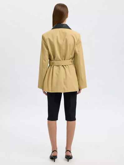 SELECTED Dua Jacket in Travertine