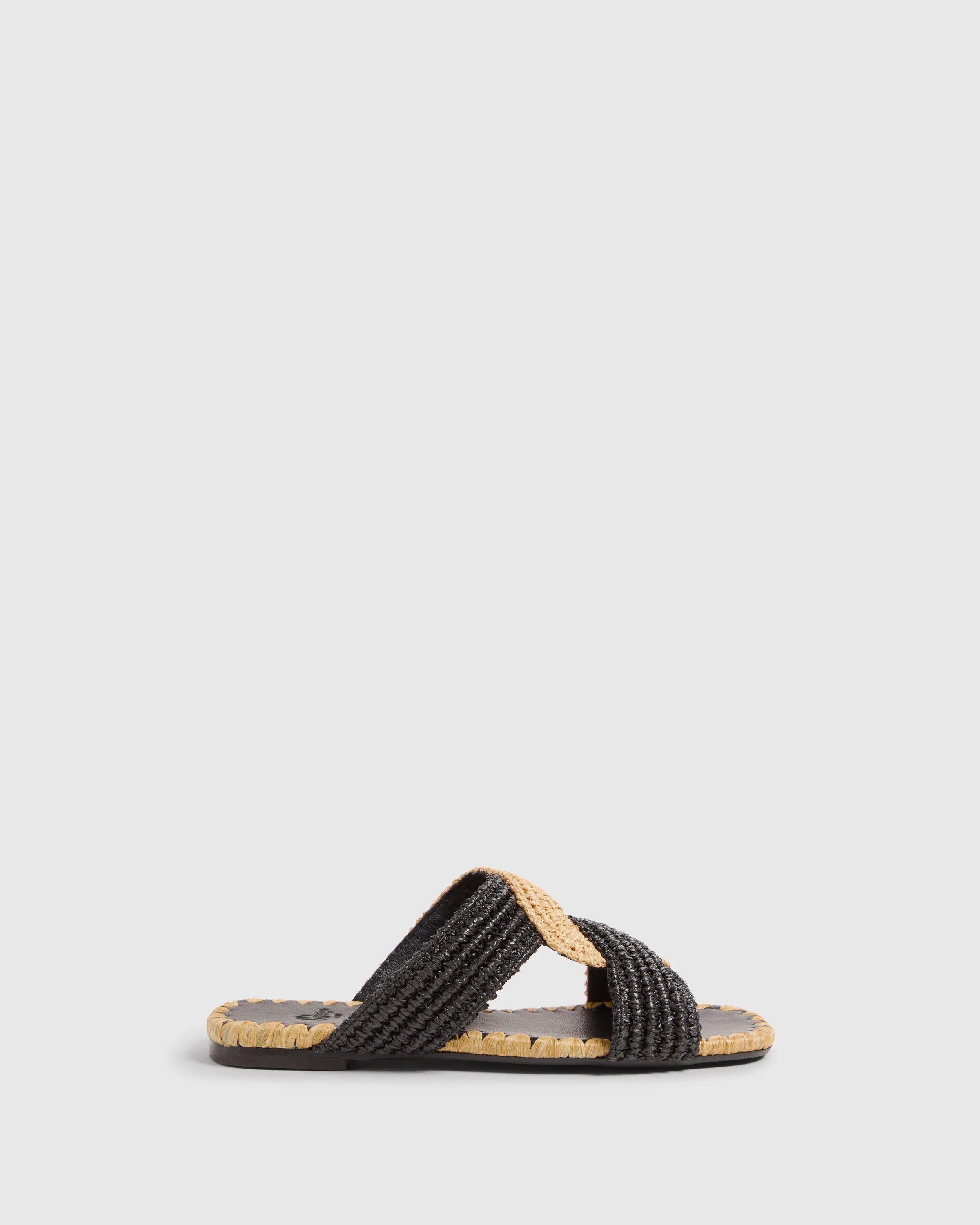 CASTANER Prado Espadrille in Natural, Black