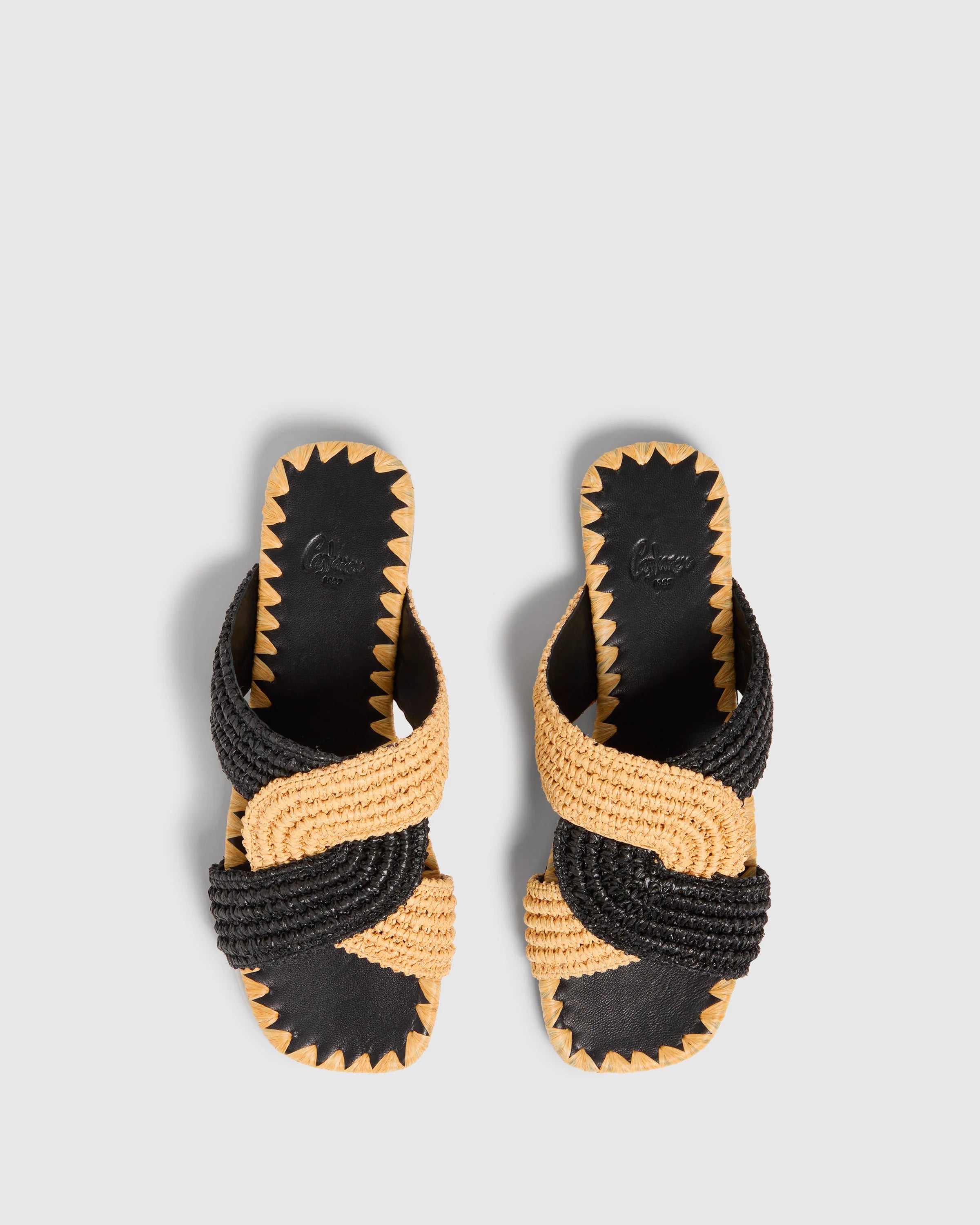 CASTANER Prado Espadrille in Natural, Black