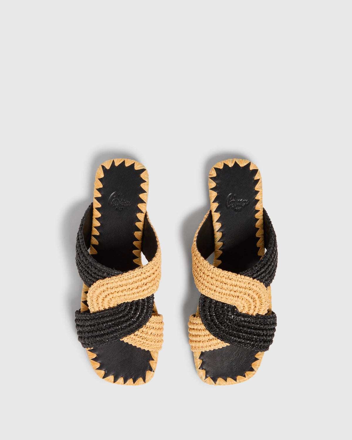 CASTANER Prado Espadrille in Natural, Black