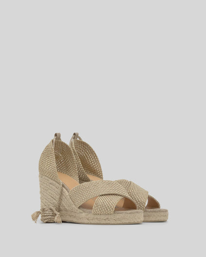 CASTANER Becca Espadrille in Gold