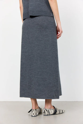 Levete Room Ismaila Knit Skirt in Grey