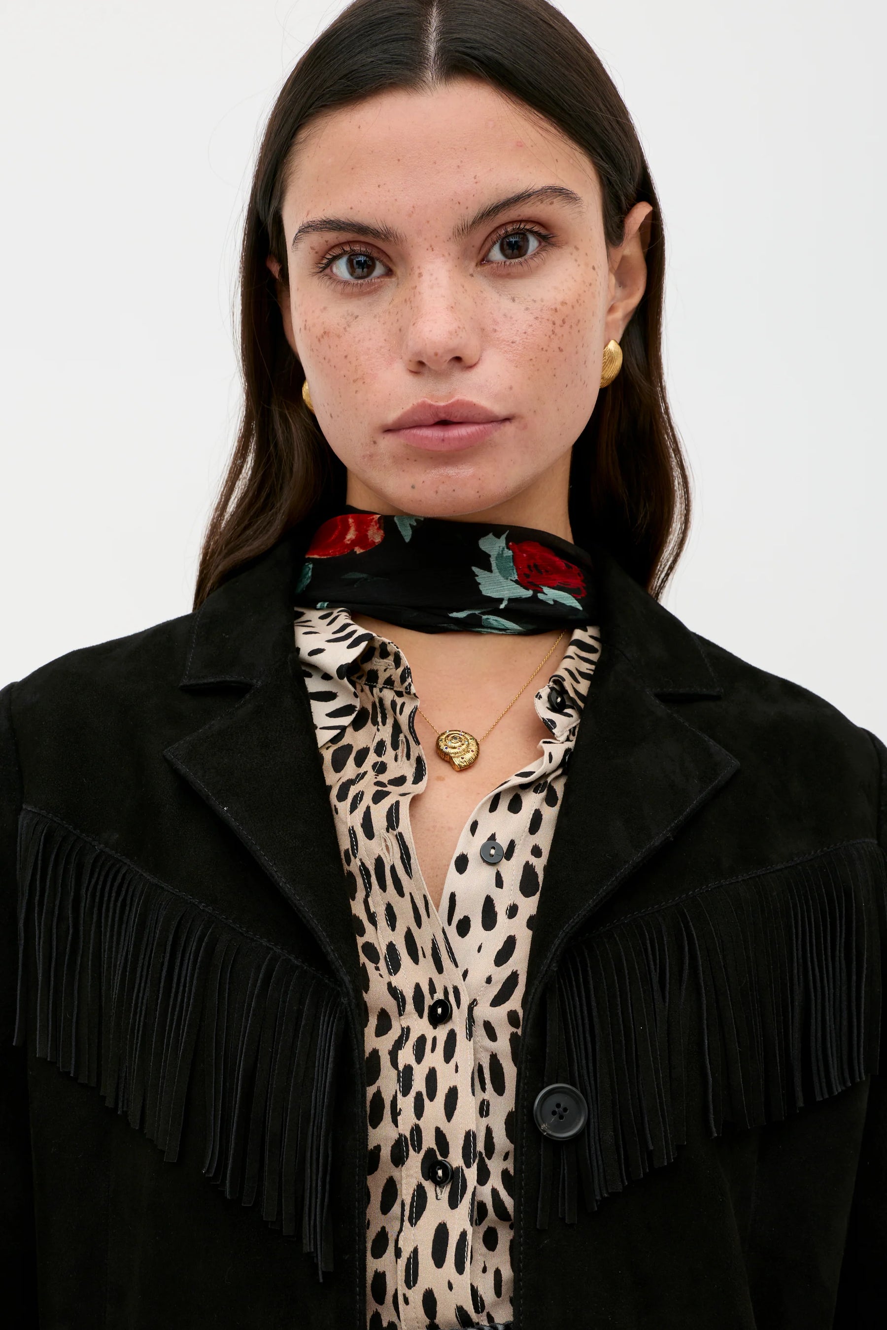 RIXO Teagan Jacket in Black