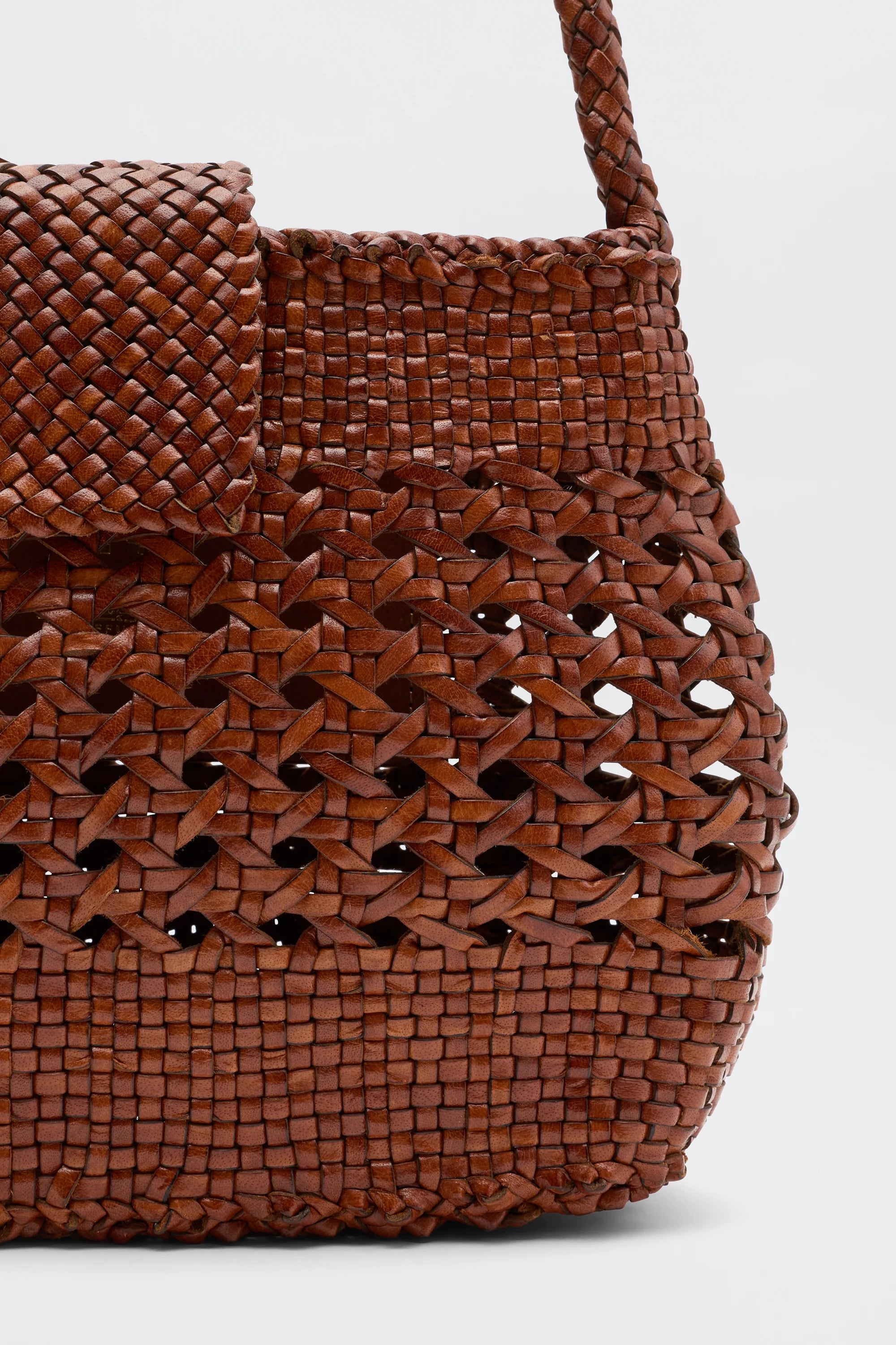 RIXO X Dragon Diffusion Amoria Bag in Tan