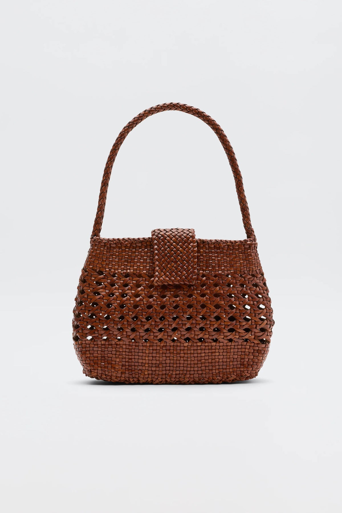 RIXO X Dragon Diffusion Amoria Bag in Tan