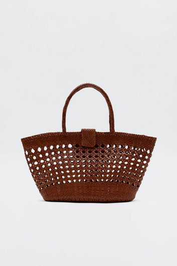 RIXO X Dragon Diffusion Lucine Bag in Tan