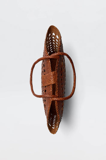 RIXO X Dragon Diffusion Lucine Bag in Tan