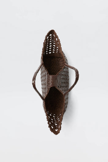 RIXO X Dragon Diffusion Lucine Bag in Dark Brown