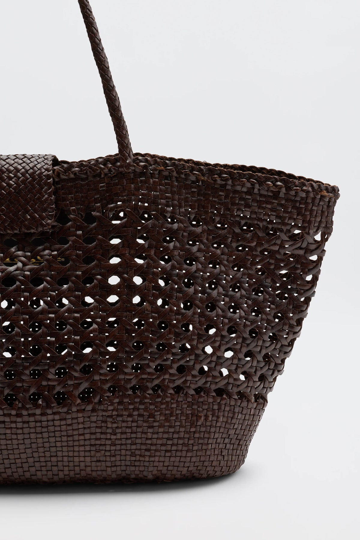 RIXO X Dragon Diffusion Lucine Bag in Dark Brown