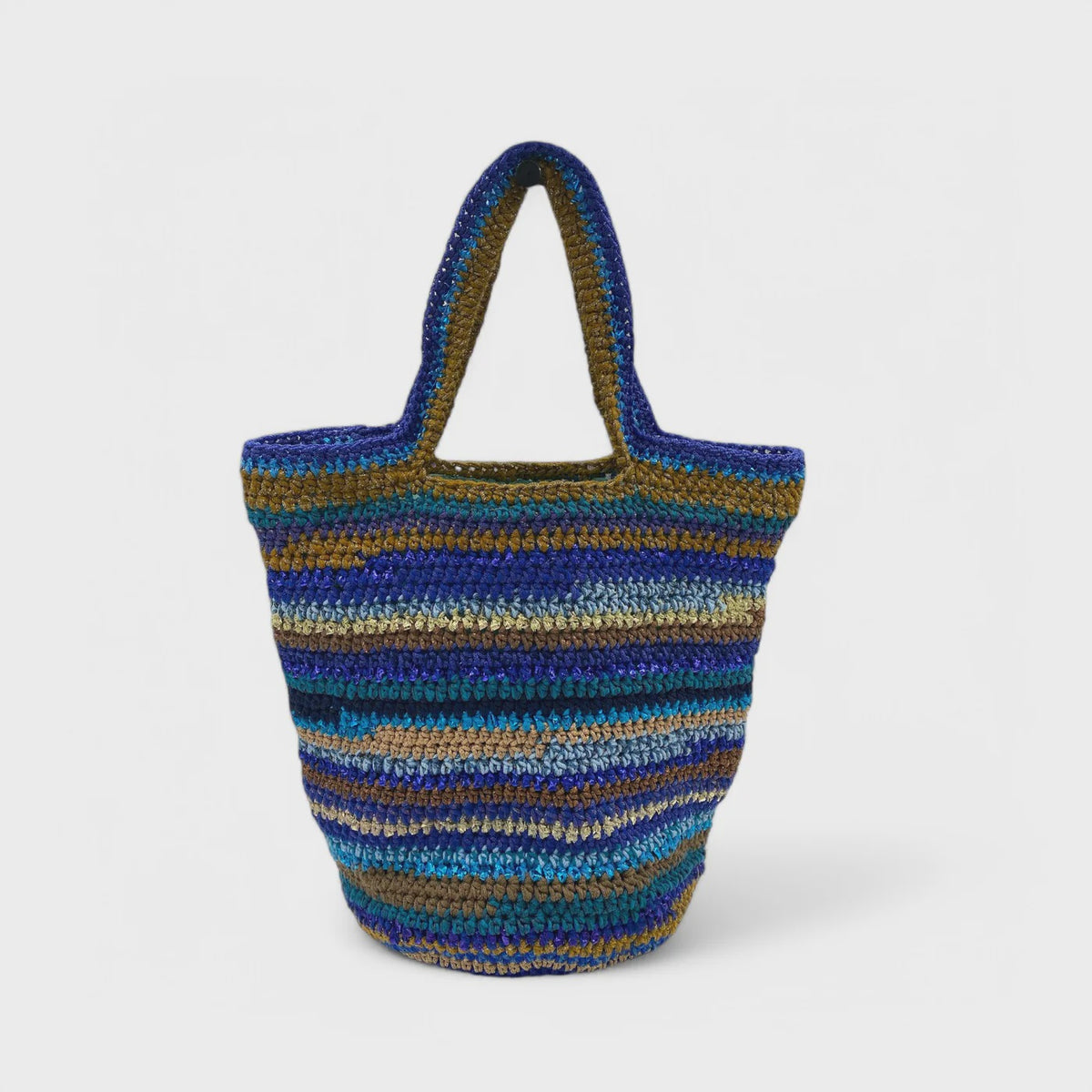 ND Feriha Bag in Blue Caramel