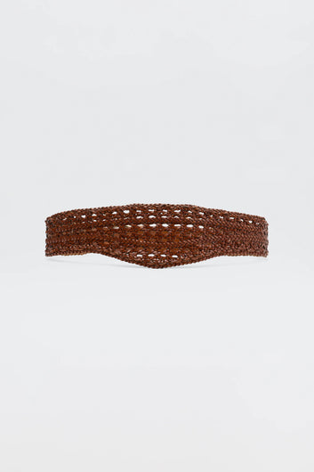 RIXO X Dragon Diffusion Roxelle Belt in Tan
