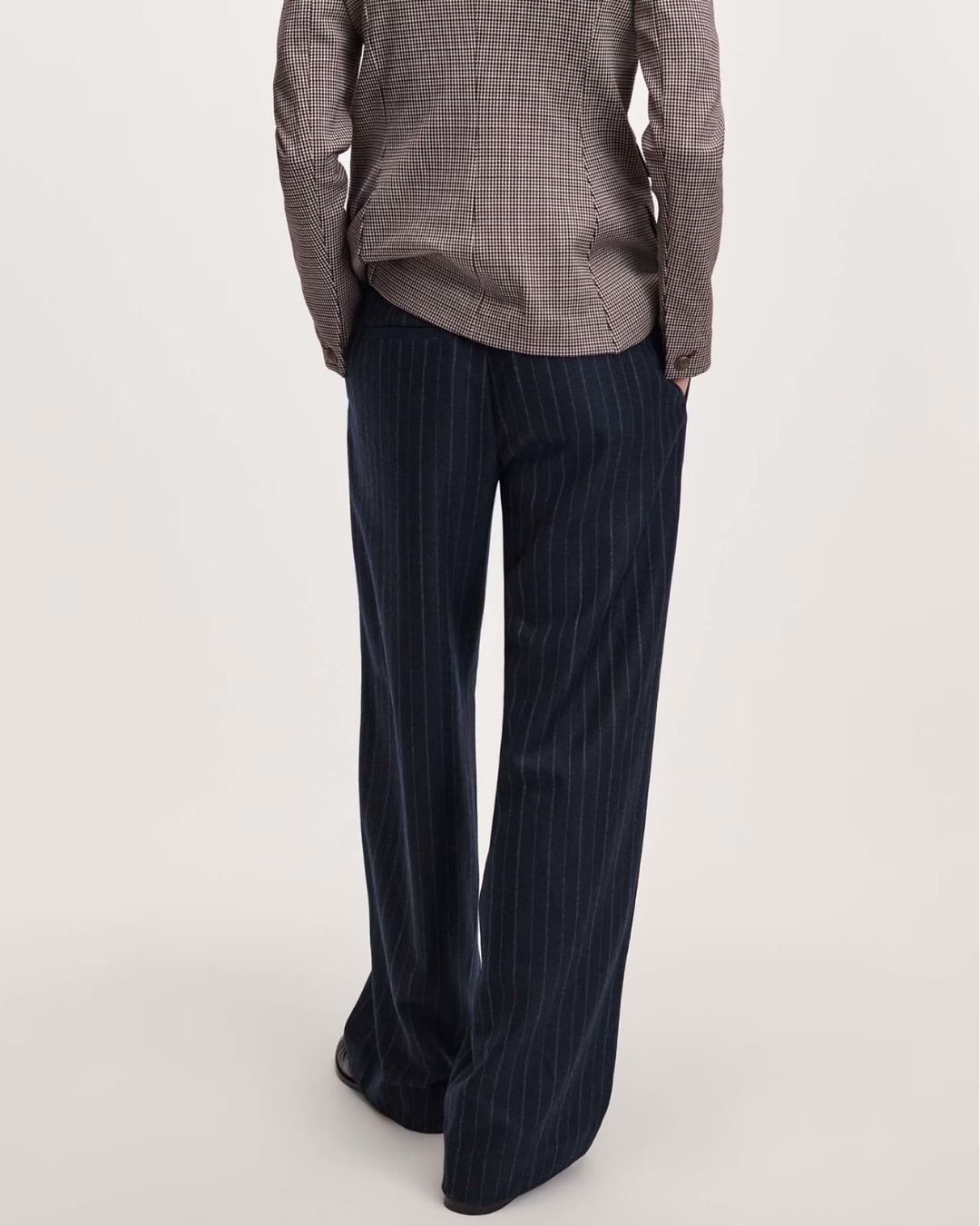 Rag & Bone Lawrence Tailored Pant - Navy Multi