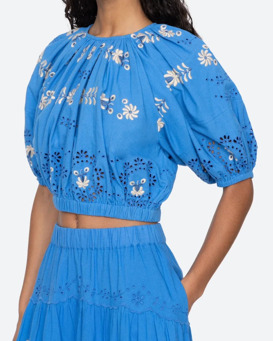 Sea New York Catharina Bubble Top - Blue
