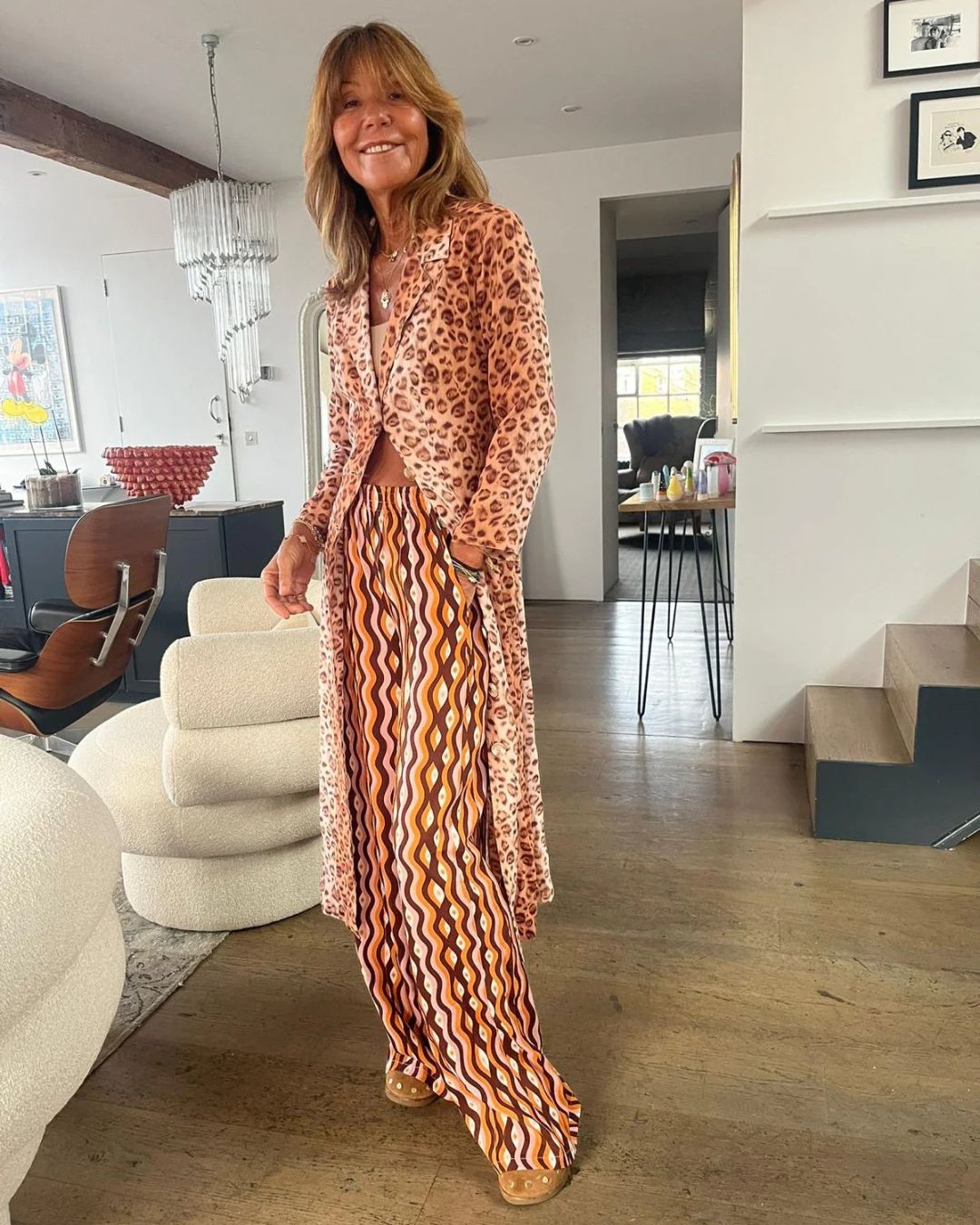 Primrose Park Eli Dress in Leopard