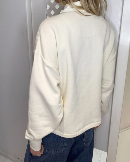 Rag & Bone Vintage Terry Polo Sweatshirt