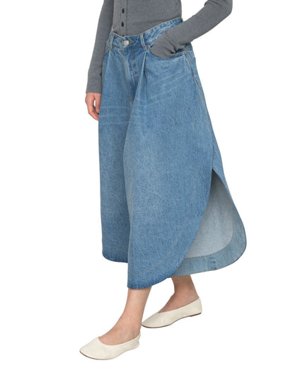 Sea New York Milene Denim Culotte - Blue