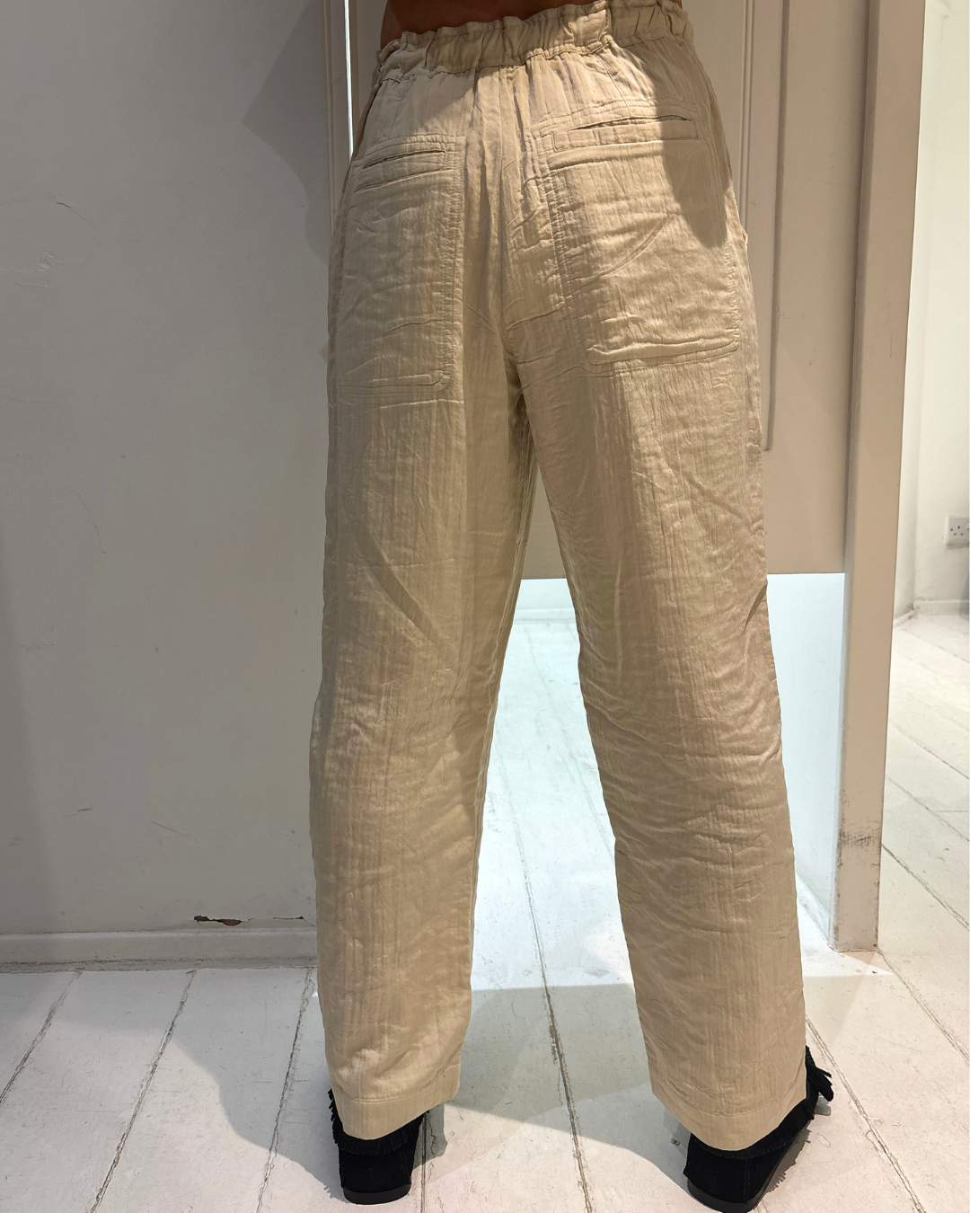Marant Etoile Bilna Trousers in Ecru