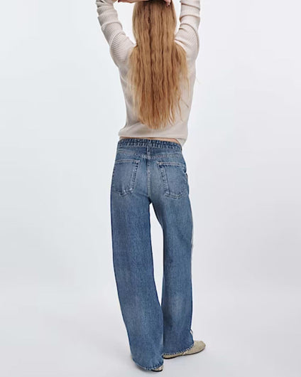 Rag & Bone Miramar Terry Wide-Leg Track Trousers - Sutton