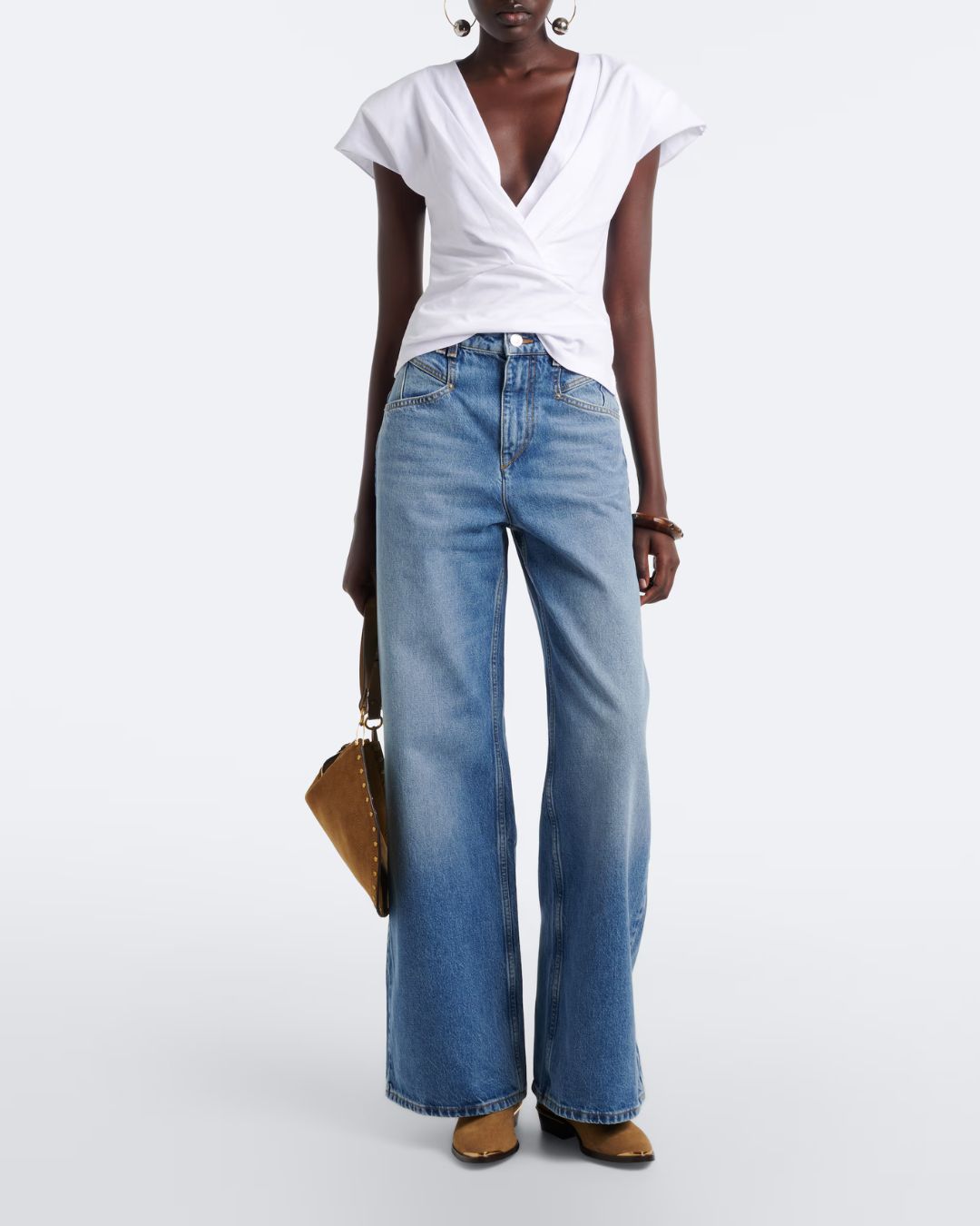 Marant Etoile Nadrine Top - White