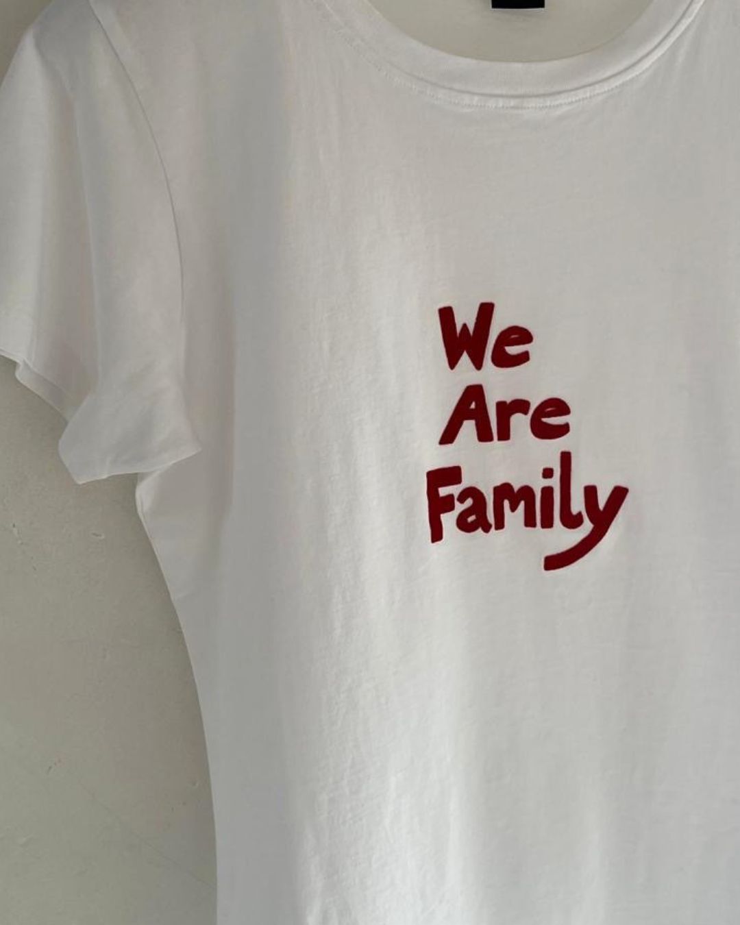 Bella Freud We Are Family Classic Tee - White