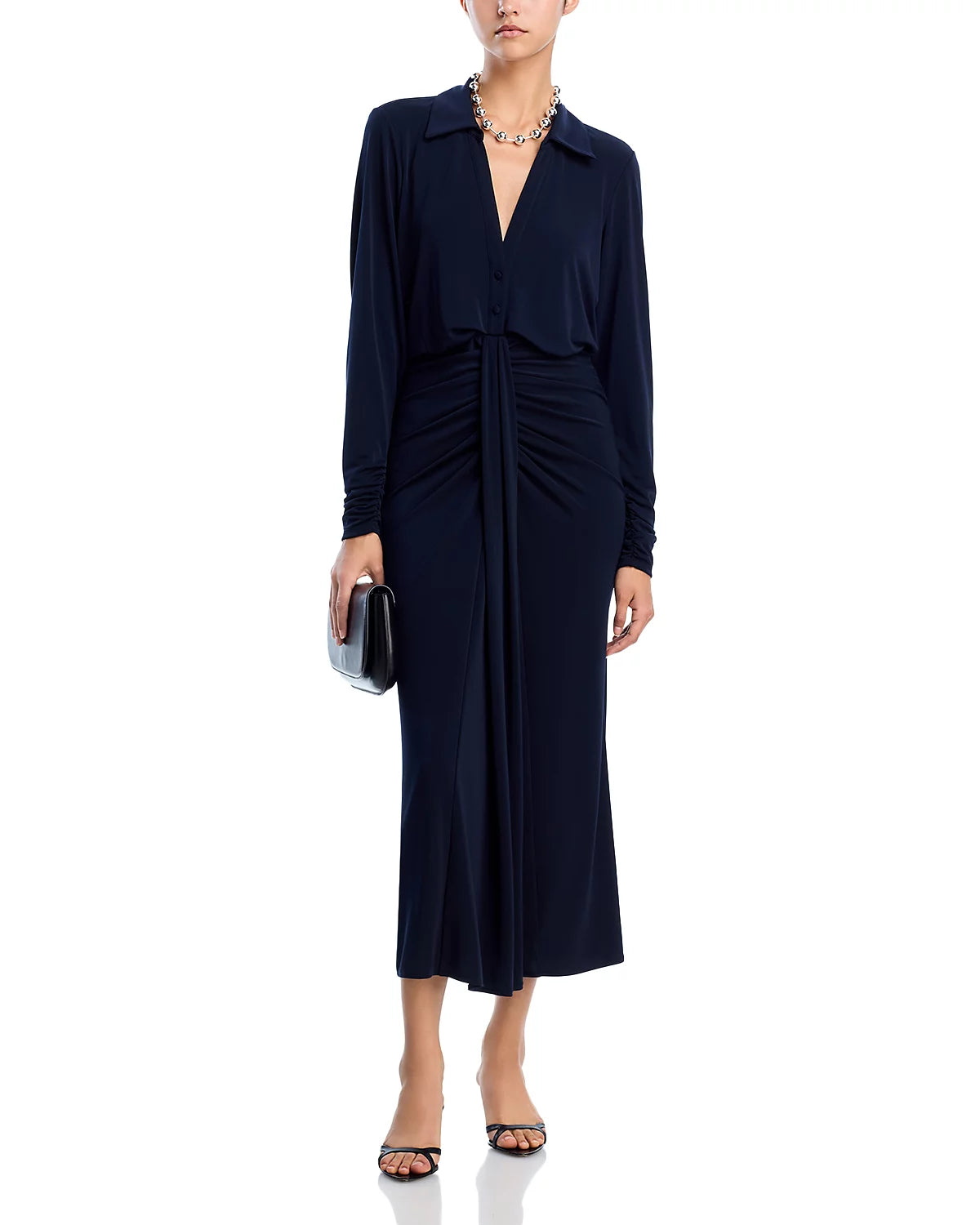 Cinq à Sept Seferina Dress in Navy