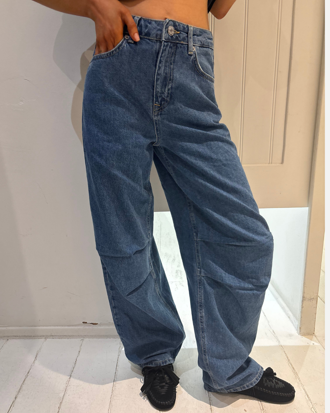 SELECTED Wide Agathe Baggy Jeans