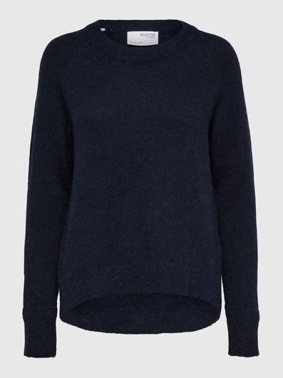 SELECTED Helen Knit in Dark Sapphire