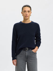 You added <b><u>SELECTED Lulu Knit Jumper in Dark Sapphire</u></b> to your cart.