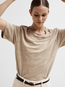 You added <b><u>SLF Vilja Linen SS Tee in Humus</u></b> to your cart.