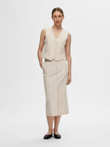 You added <b><u>SLF Tania-Hilda Vest in Pin Stripe Sandshell</u></b> to your cart.