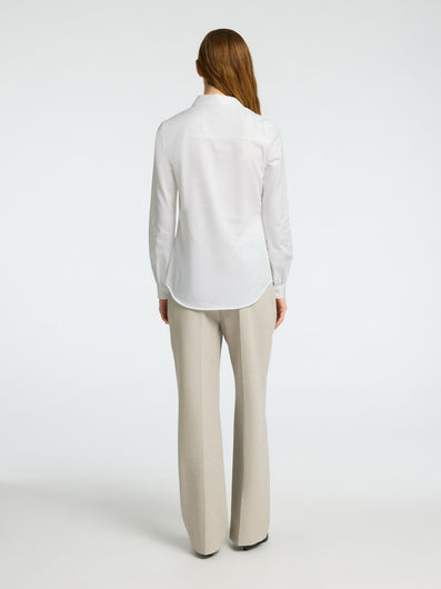SELECTED Nicolina Slim Shirt in White