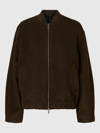 SELECTED Reign Bomber Jacket in Delicioso