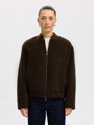 SELECTED Reign Bomber Jacket in Delicioso