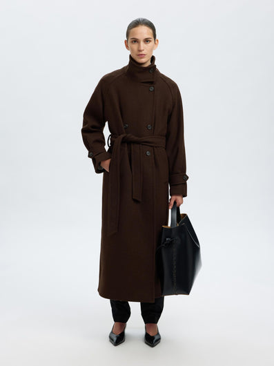 SELECTED Madeline Manteco Coat in Delicioso