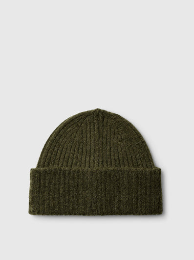 SELECTED Lulu Knit Beanie in Kalamata