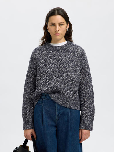 SELECTED Bolette Knit in Dark Sapphire