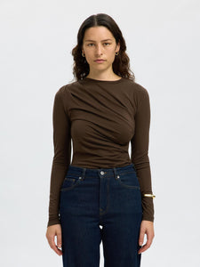 You added <b><u>SELECTED Ilina LS Top in Delicioso</u></b> to your cart.