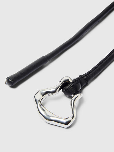 SELECTED Alma Rope Belt in Black