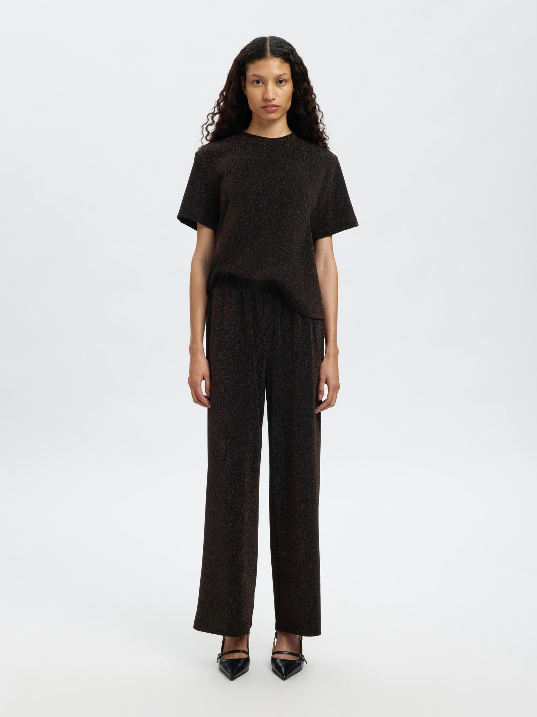 SELECTED Anja Relaxed Pants in Delicioso