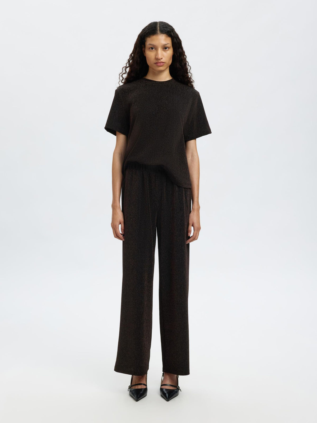 SELECTED Anja Relaxed Pants in Delicioso