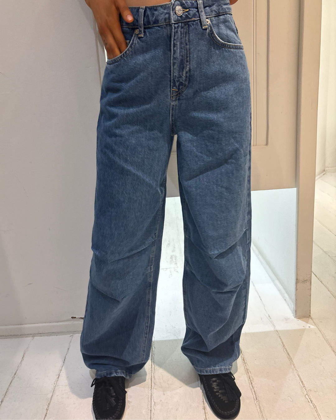 SELECTED Wide Agathe Baggy Jeans
