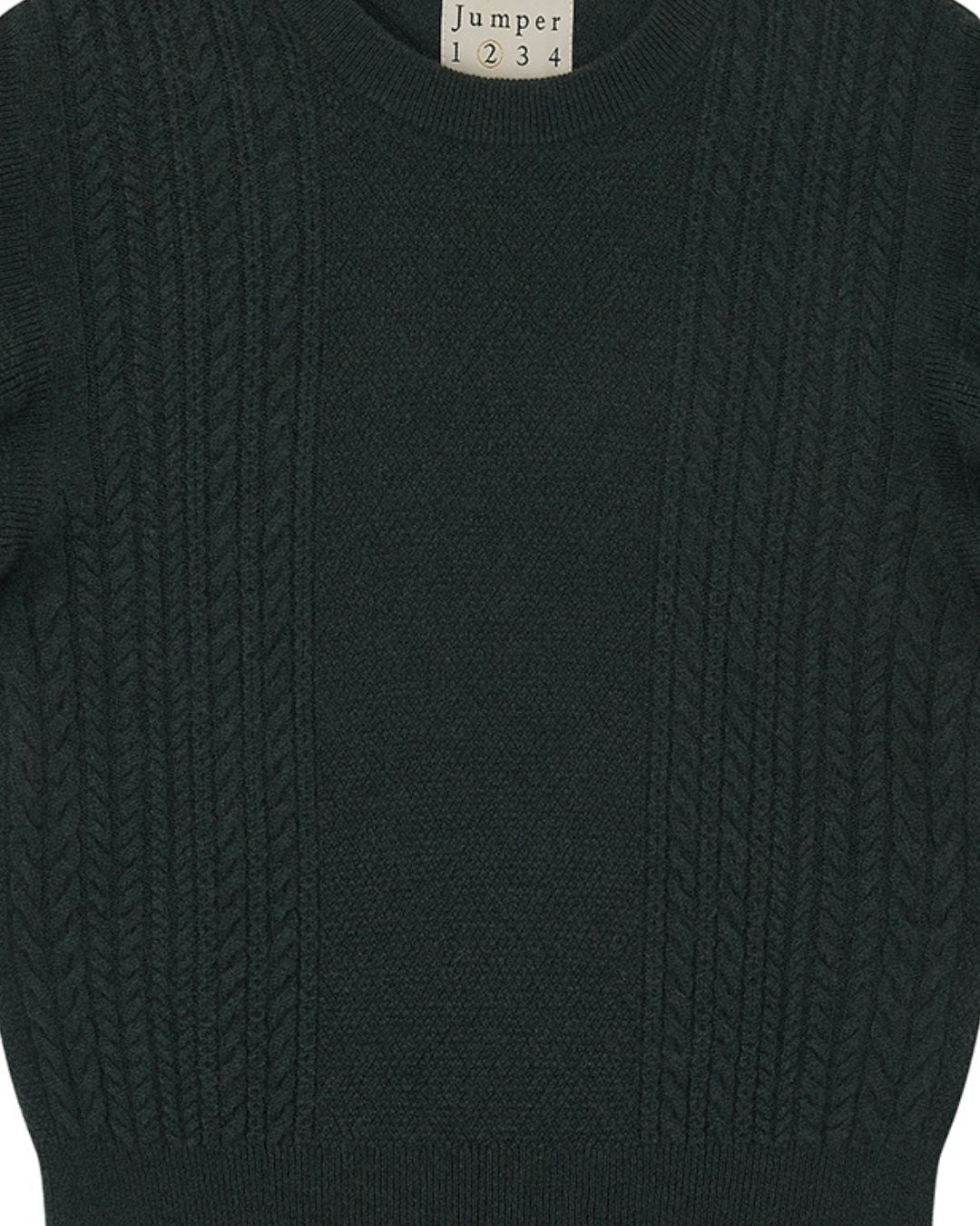 Jumper 1234 Ruffle Cable T - Shirt - Breen