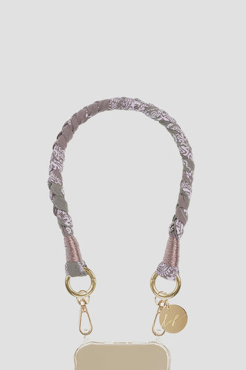 La Coque Franciase Della Bandana Bracelet Strap in Khaki
