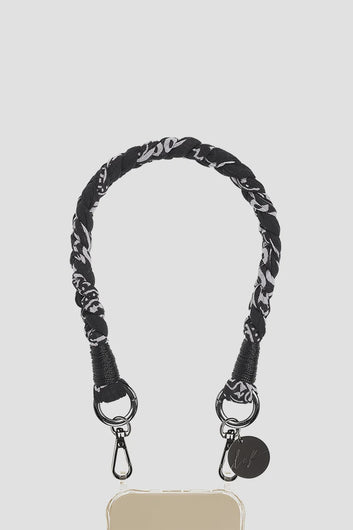 La Coque Francaise Della Bandana Bracelet Strap in Blue