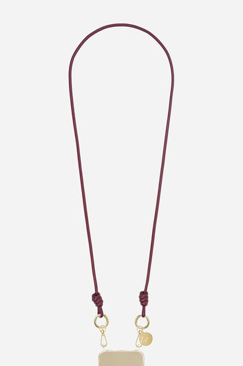 La Coque Francaise Nolan Cord in Burgundy