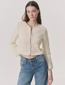 You added <b><u>R&B Cheyenne Tweed Jacket in White</u></b> to your cart.
