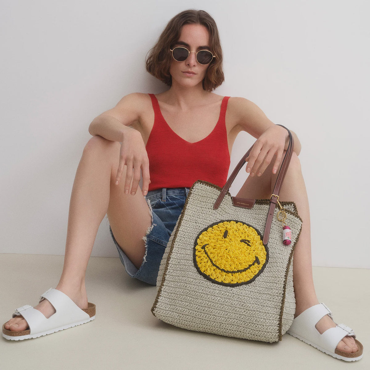 AH NS Tote Wink in Steam Paper Raffia